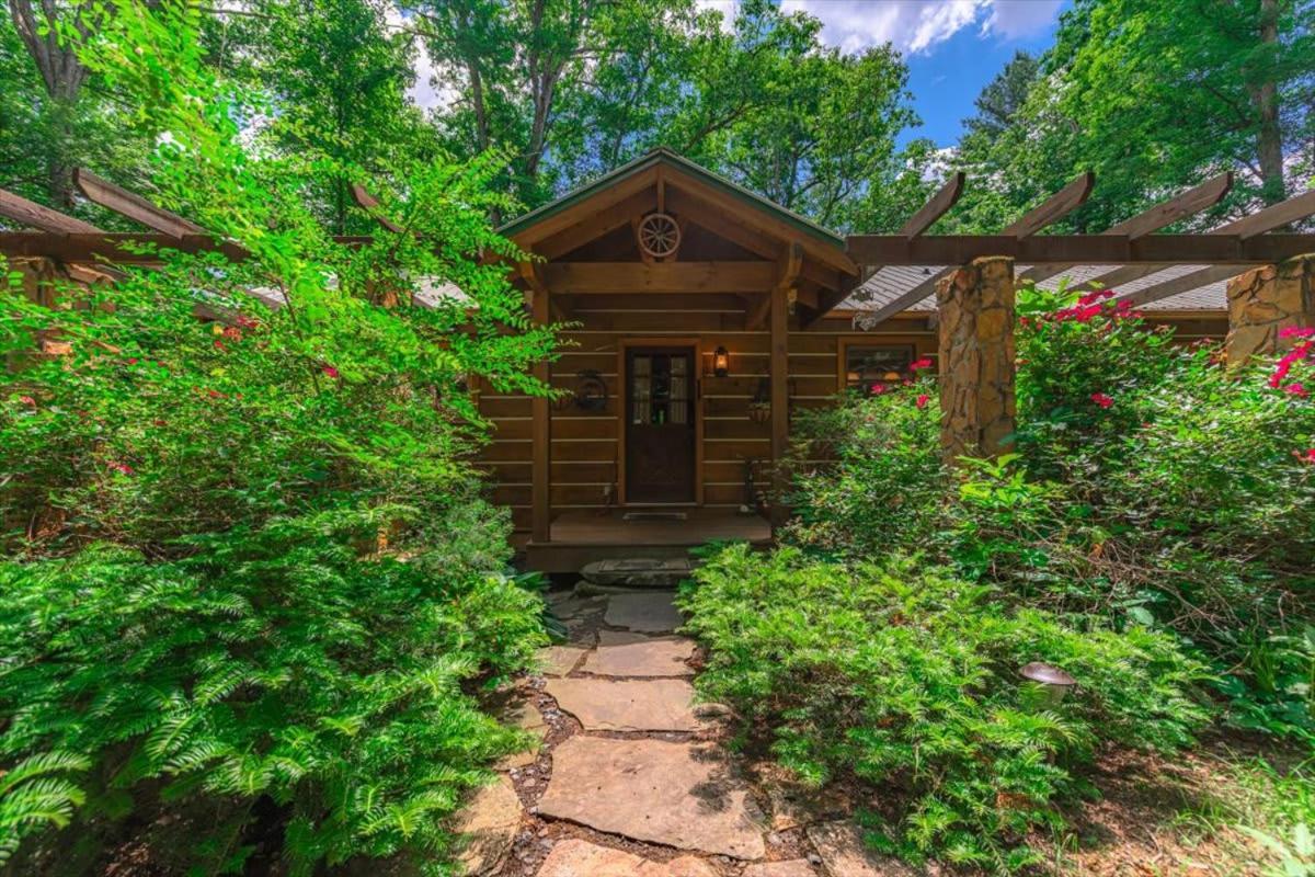 Villa Waterfront Mountain Cabin With Hot Tub à Blue Ridge Extérieur photo