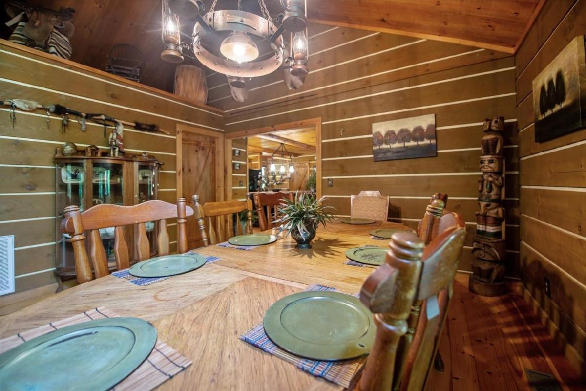 Villa Waterfront Mountain Cabin With Hot Tub à Blue Ridge Extérieur photo