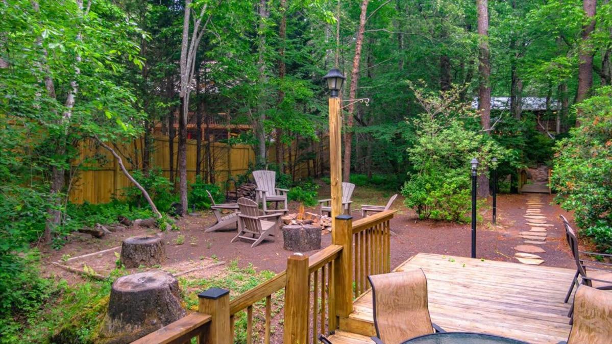 Villa Waterfront Mountain Cabin With Hot Tub à Blue Ridge Extérieur photo